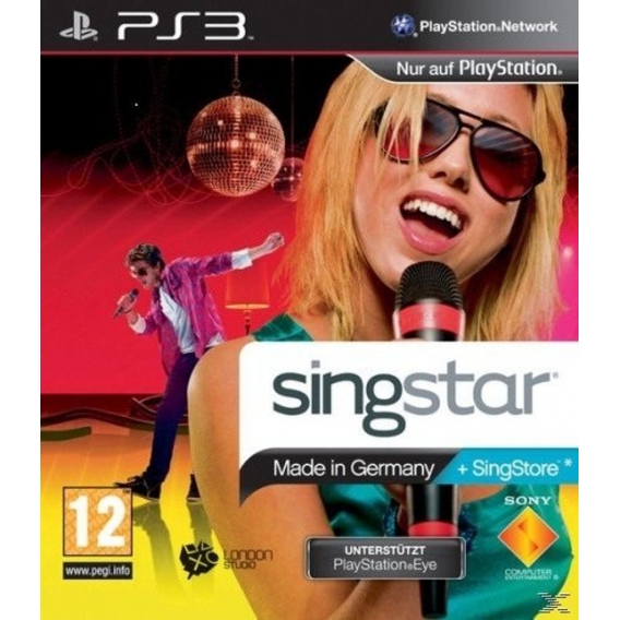 Singstar PS-3  Germany PEGI