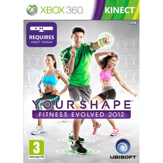 Ubisoft Your Shape Fitness Evolved 2012, Xbox 360