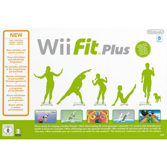 Wii Fit Plus inkl. Balance Board (weiss)