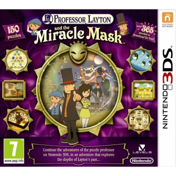 Professor Layton and the Miracle Mask (Nintendo 3DS)