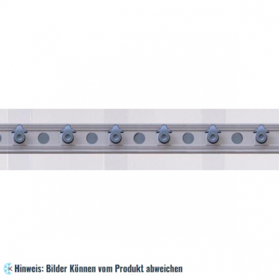 Montageprofil mit Haken - L 3340 mm Streifen 190x2 mm / 40%-80% Überlappung