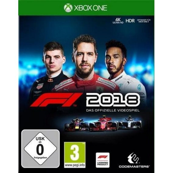 F1 2018, 1 Xbox One-Blu-ray Disc