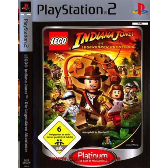 Lego Indiana Jones Platinum  PS2