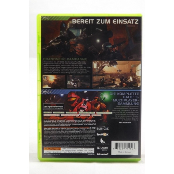 Microsoft Halo 3: ODST - First Person Shooter - Deutsch Retail - Xbox 360