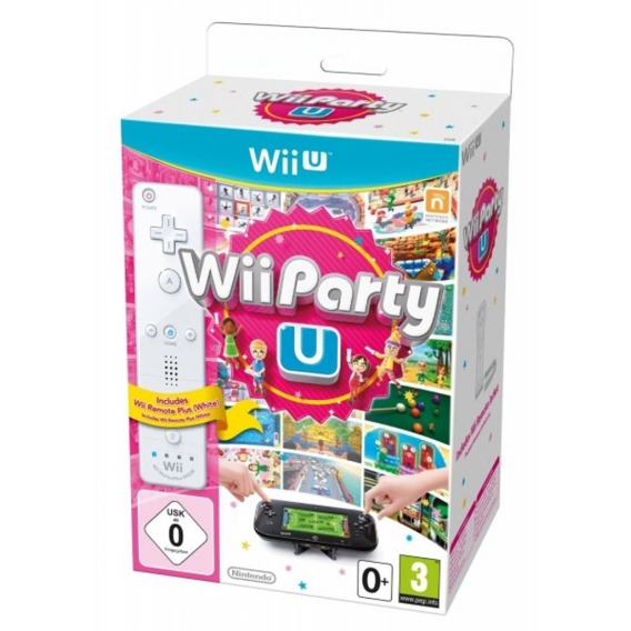 Wii Party U + Remote-Controller White