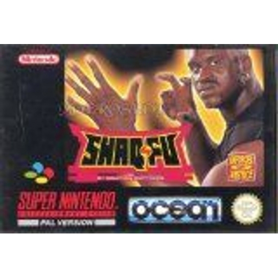 Shaq-Fu Super Nintendo SNES PAL Version