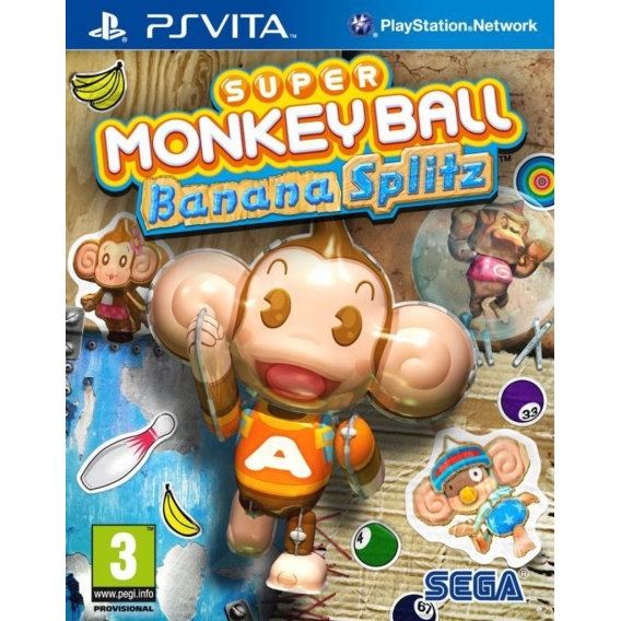 Super Monkey Ball: Banana Splitz (PS Vita)