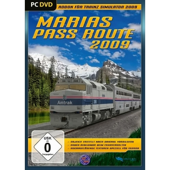 Trainz 2009 - Marias Pass Route 2009