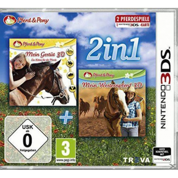 Pferd & Pony 2in1: Mein Gestüt 3D / Mein Westernpferd 3D