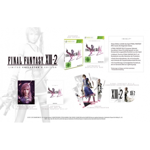 Final Fantasy XIII-2 - Limited Collector's Edit.