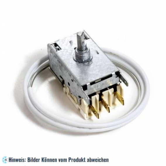 Thermostat RANCO K59-L1096, Kapillarrohr 1000mm, min: +5/-7°C, max: +5/-26,5°C, 3 Kontakte, (für Kühlschrank)