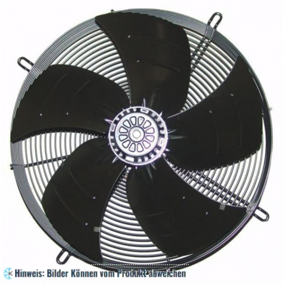 Saugventilator EBM 2005-450EBM-6, d ＝ 450 mm, 6-polig, 230V/1Ph/50Hz