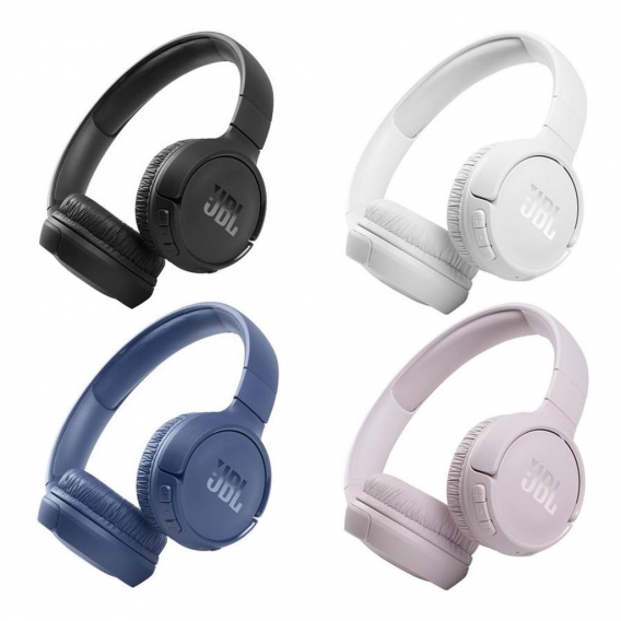 JBL Tune 510BT – Bluetooth Over-Ear Kopfhörer in Rosa– Faltbare