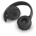 JBL On-Ear-Kopfhörer T500, Bluetooth, Kabellos, Faltbar, Pure Bass, Farbe: Schwarz