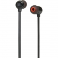 JBL In-Ear Kopfhörer T110, Bluetooth, Kabellos, Akku, Mikrofon, Farbe: Schwarz