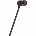 JBL In-Ear Kopfhörer T110, Bluetooth, Kabellos, Akku, Mikrofon, Farbe: Schwarz