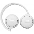 JBL Tune 660 NC, Kopfhörer, Kopfband, Musik, Weiß, Binaural, Abspielen/Pause, Track ＜, Ortung ＞, Lautstärke +, Lautsärke -