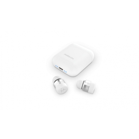 Motorola Lifestyle VerveBuds 110 - Bluetooth in Ear mini Kopfhörer-Tragbar Ladebox und Integriertem Mikrofon- 9 Std. - Waterproo