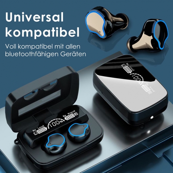 Kopfhörer Headset Xiaomi Redmi Note 9 Pro Bluetooth Ohrhörer TWS Wireless In-Ear