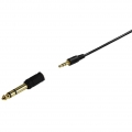 HAMA Basic4TV schwarz Bügelkopfhörer Stereo gepolstert Over-Ear 6 m Kabel HiFi