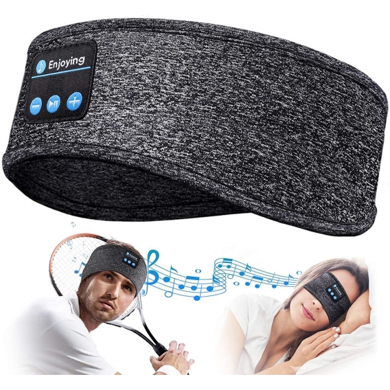 Schlafkopfhörer Bluetooth - Schlaf Kopfhörer Bluetooth 5.0 Personalisierte Geschenke Sleepphones mit Ultradünnen HD Stereo Lauts