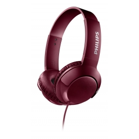 More about Philips On-Ear Kopfhörer Bass Plus SHL3070 Rot Bügelkopfhörer faltbar mit Kabel