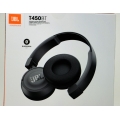 JBL T450BT kabelloser On Ear Kopfhörer Fernbedienung Mikrofon Kompatibel mit Apple Android； Farbe: Schwarz