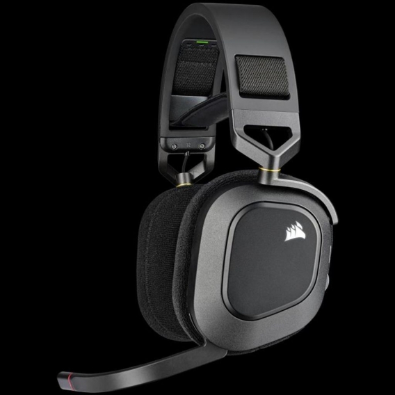 Corsair HS80 RGB WIRELESS Premium-Gaming-Headset Dolby Atmos PS4 PS5 PC Carbon