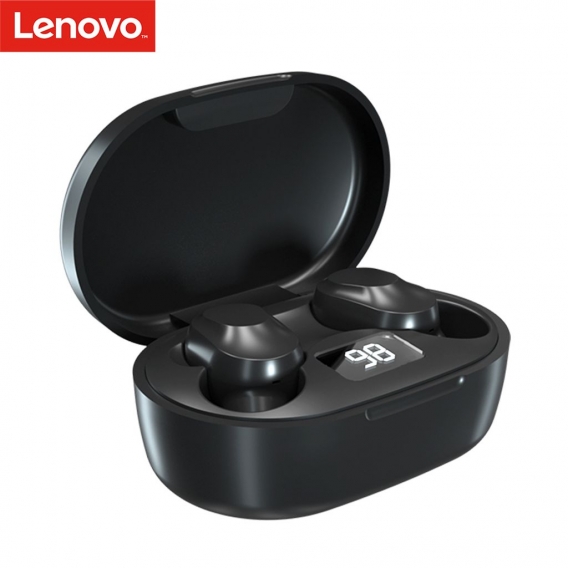 Lenovo XT91 TWS In-Ear-Kopfhoerer BT 5.0-Kopfhoerer Echte kabellose Ohrhoerer mit digitaler Touch-Steuerung Stereo-Sound-Rauschu