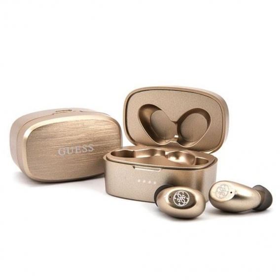 GUESS Wireless Bluetooth Headset Gold, GUTWSJL4GGO, Universal