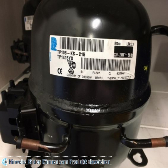 Kompressor Tecumseh TP1415YS, LBP - R134a, 220-240V, 50Hz