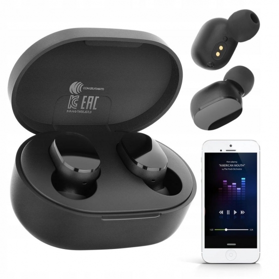 Xiaomi Mi True Wireless Earbuds Basic 2S, Kopfhörer, im Ohr, Anrufe/Musik, Schwarz, Binaural, Multi-key