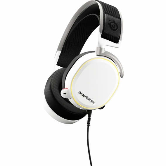 SteelSeries Arctis Pro + GameDAC - Gaming - Kopfhörer - Kopfband - Weiß - Binaural - Aluminium - Stahl