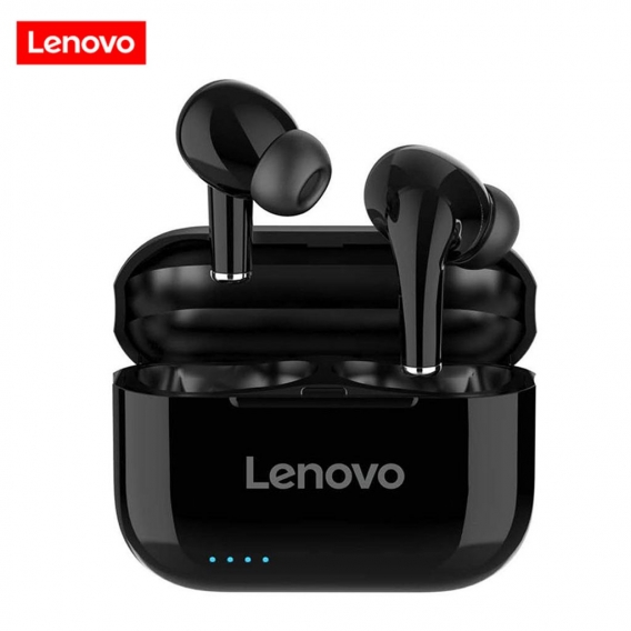 Lenovo LP1S TWS Ohrh?rer Bluetooth 5.0 Echte kabellose Kopfh?rer Touch Control Sport Headset IPX4 Schwei?feste In-Ear-Ohrh?rer m