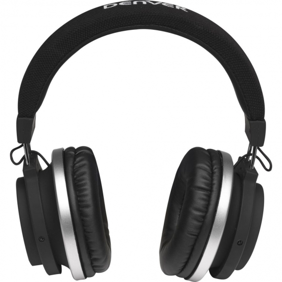 Kopfhörer mit Bluetooth, Headset Funktion und sattem Sound Denver BTH-250 black