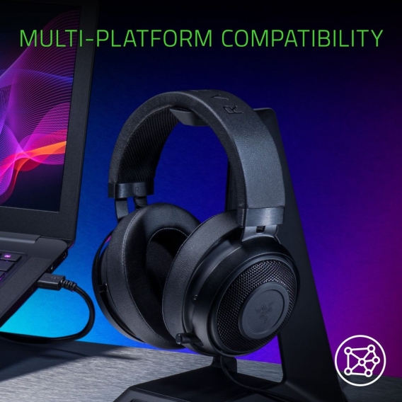 RAZER Kraken Pro V2 für Console Analog Stereo Gaming Headset Oval schwarz