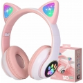 Melario Bluetooth 5.0 Kopfhörer Kabellos Stereo LED für Kinder Mädchen Faltbare Headset