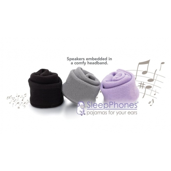 SleepPhones® Wireless v7 Breeze Pitch Black/Schwarz - Small/Extra Small