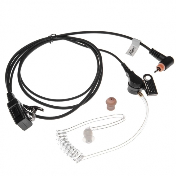 vhbw Headset kompatibel mit Motorola SL1600, SL1K, SL1M, SL4000, SL4010, SL7500, SL7550 Funkgerät