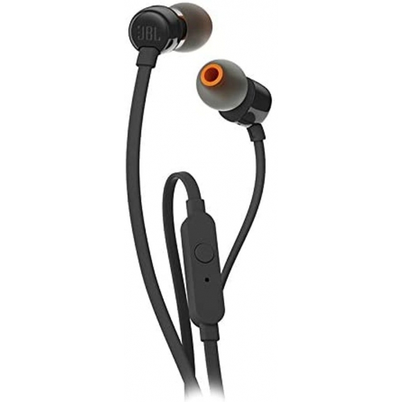 Original JBL T110 In-Ear Headset Stereo Kopfhörer 3,5mm Anschluß Flachkabel