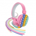 AH-806E Wireless Bluetooth Headset POP IT!! Kopfhörer Stereo Musik Kopfhörer mit Einstellbare Stirnband Kopfhörer für PC Smartph