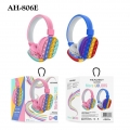 AH-806E Wireless Bluetooth Headset POP IT!! Kopfhörer Stereo Musik Kopfhörer mit Einstellbare Stirnband Kopfhörer für PC Smartph