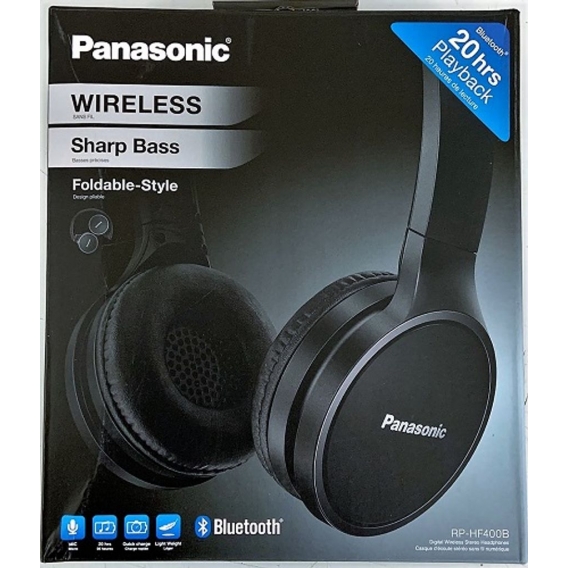 Panasonic Bluetooth On-Ear Kopfhörer RP-HF400BE