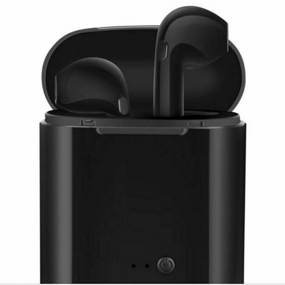 Wireless Bluetooth Kopfhörer Ear Kopfhörer iPhone X/7/8 Samsung 6/7/8/9 schwarz