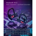 BlitzWolf® AIRAUX AA-UM2 TWS bluetooth 5.0 Ohrbügel Kopfhörer Stereo HiFi Sport-Ohrhörer mit Ladetasche - Schwarz