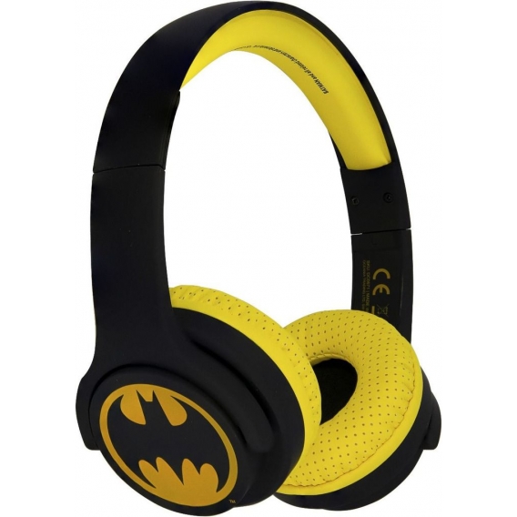 OTL kopfhörer Batman Symbool bluetooth boys 85 dB schwarz