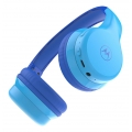 Motorola Sound-Kopfhörer - MOTO JR300 - für Kinder - mit Lautstärkebegrenzung - Bluetooth - Audio-Splitter - Bleu