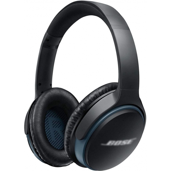 Ohrpolster für Bose QC 35/25/15 Kopfhörer 1 Paar Schwarz/Blau