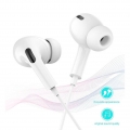 Kaku KSC-333 In-Ear Kopfhörer ( USB-C ) Headset Universal mit Mikrofon Typ-C Anschluss kompatibel mit Android SCHWARZ