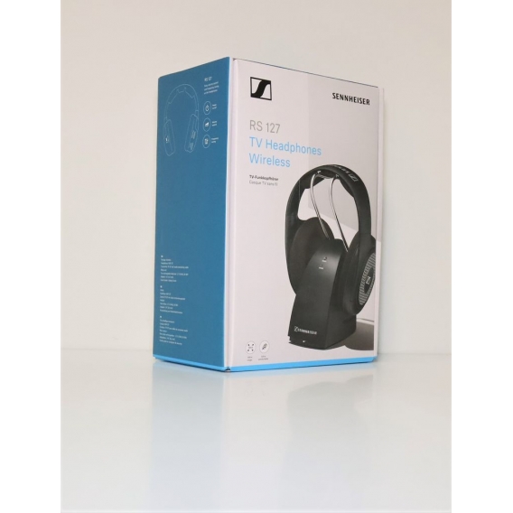 Sennheiser Funkkopfhörer RS 127-8 EU 150m Reichweite Kabellos 21Std. Betrieb